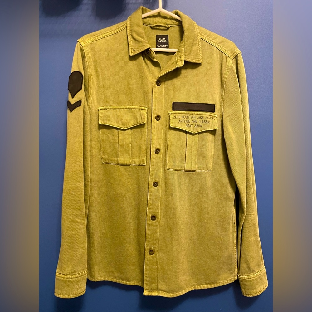 Button Jean shirt